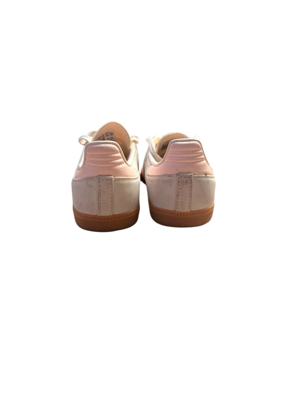 adidas Samba Women’s Sneakers in Pale Pink and Gum - Picture 4 of 6